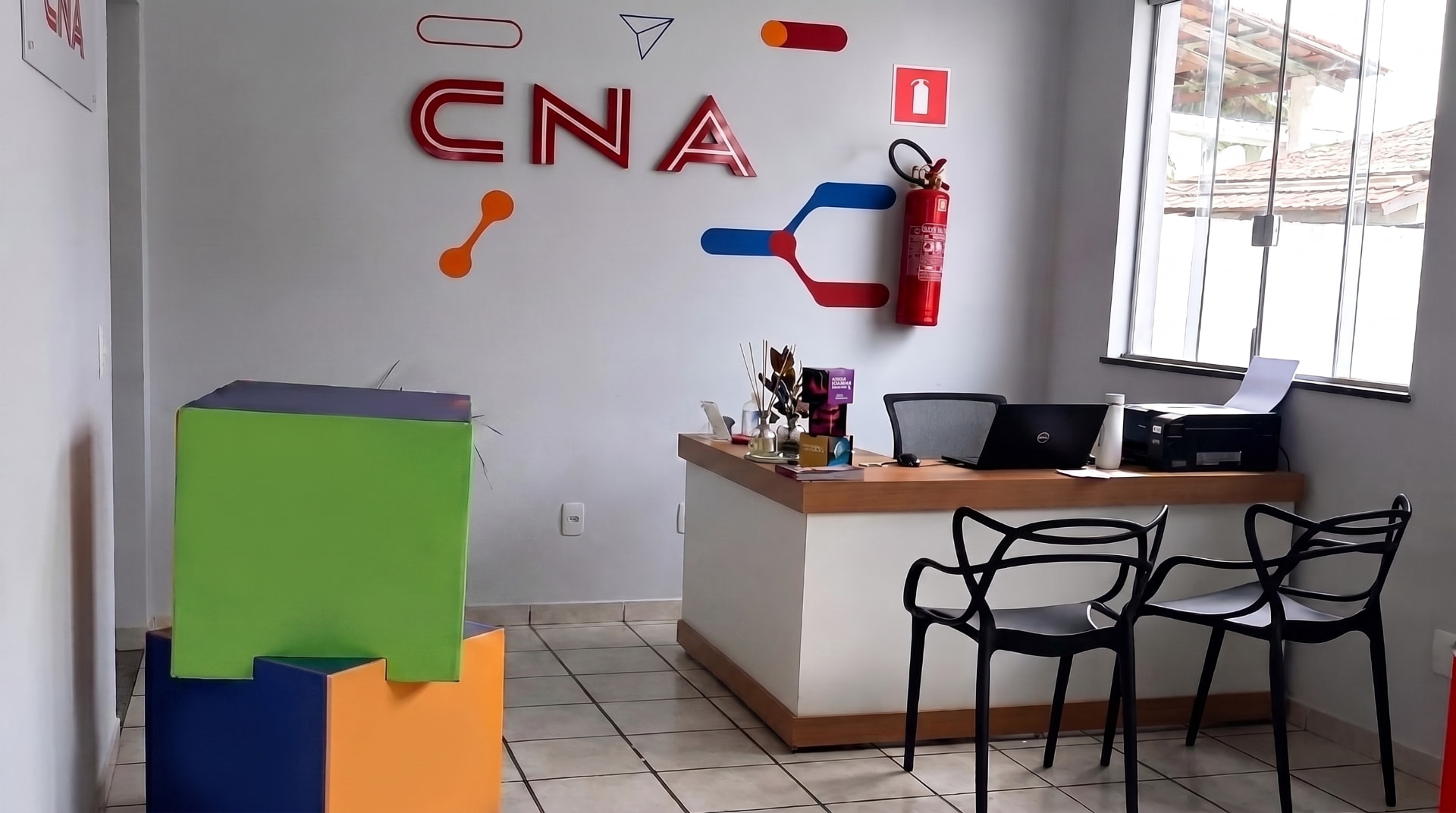 Recepção da unidade CNA São Gonçalo dos Campos